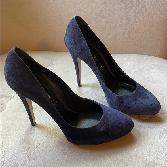 Casadei Vero Cuoio made in Italy suede pumps - Picture 3 of 6